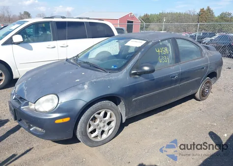 2002 Dodge Neon Sxt z USA, uszkodzony, nr VIN 1B3ES56C82D632563